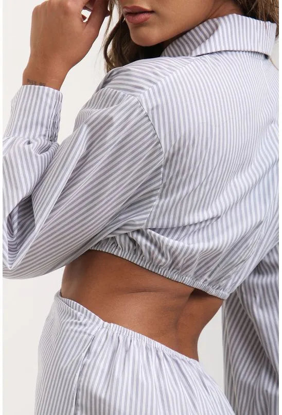 CHEMISE TRICOLINE LISTRADA URBAN NAVE LABRAVA