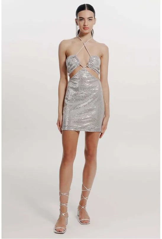 VESTIDO MINI COM CUT OUT MYFT
