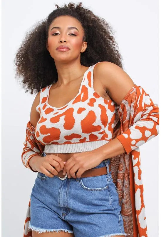 CROPPED TRICOT ACRÍLICO MERCATTO