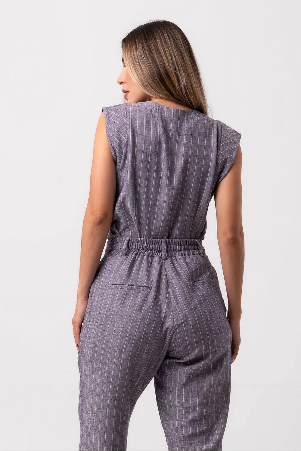 BLUSA AMARRAÇÃO LISTRAS VERANO AZUL LABRAVA
