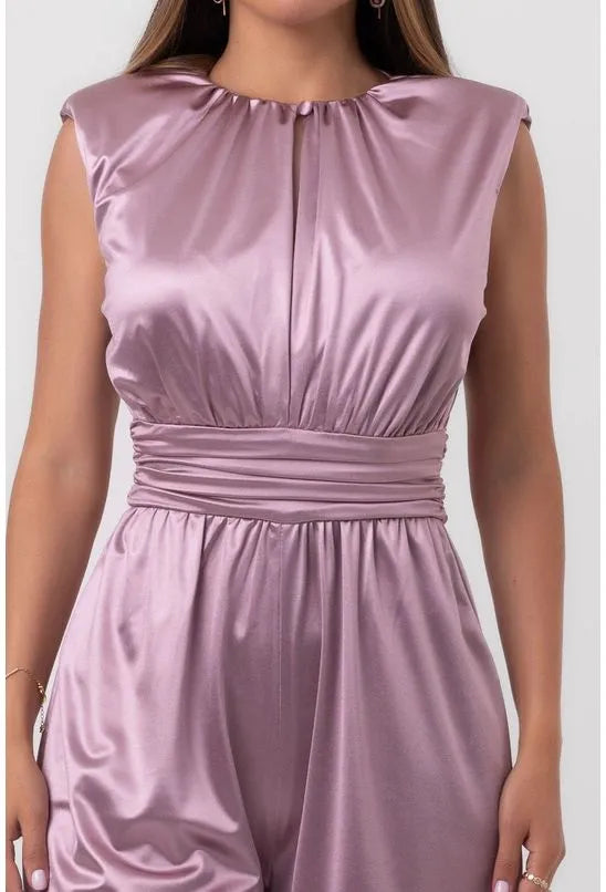 MACACÃO SATIN MUSCLE TEE ROXO LABRAVA