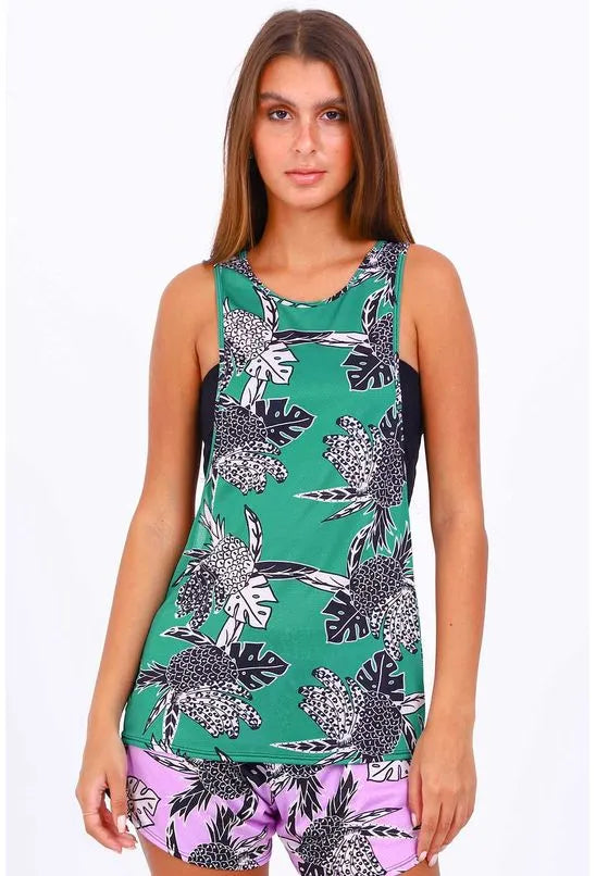 REGATA MALHA ESTAMPADA CAVA PROFUNDA MERCATTO