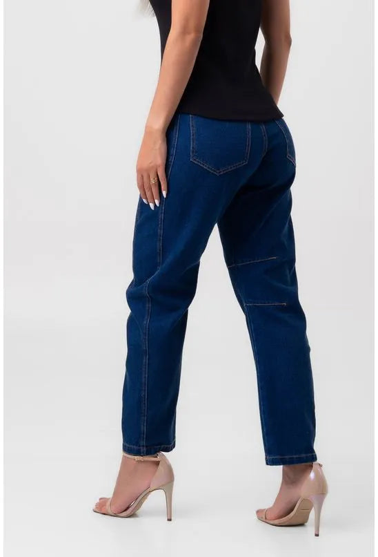 CALÇA JEANS HORSE LEGS AZUL LABRAVA