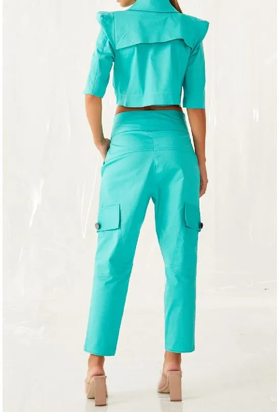 BLAZER OPEN - VERDE