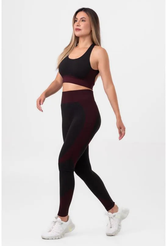 TOP FITNESS ESSENTIAL ACTIVE PRETO E ROXO BABADOTOP