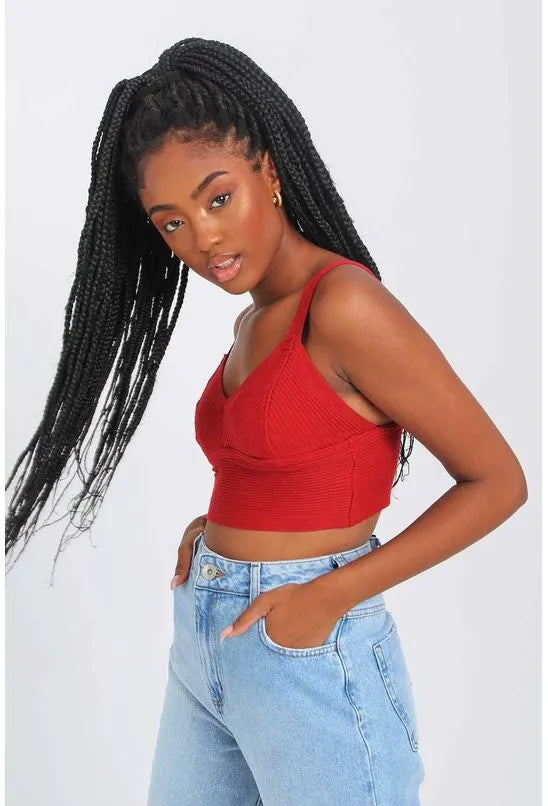 BLUSA TRICOT ACRÍLICO COM ALÇA MERCATTO