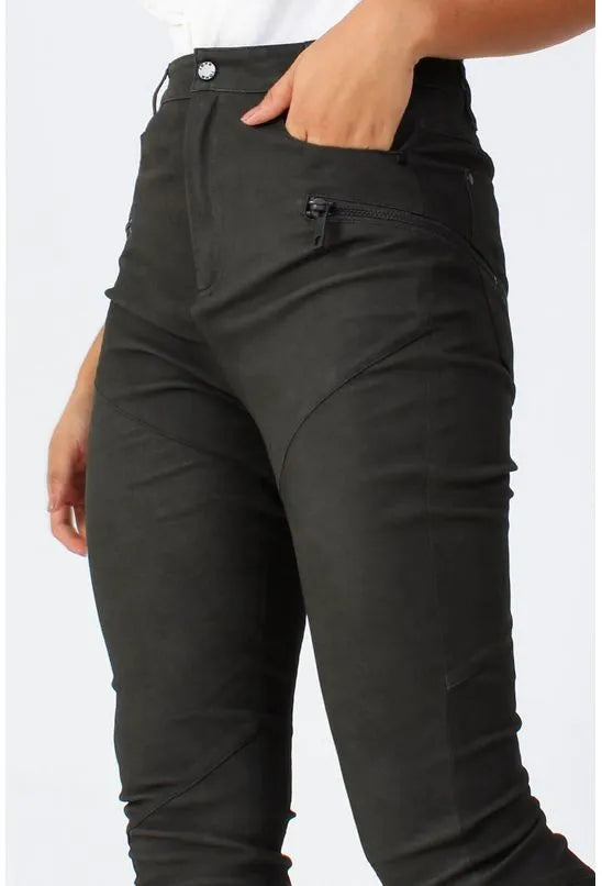 CALCA FIVE LEATHER JOHN JOHN