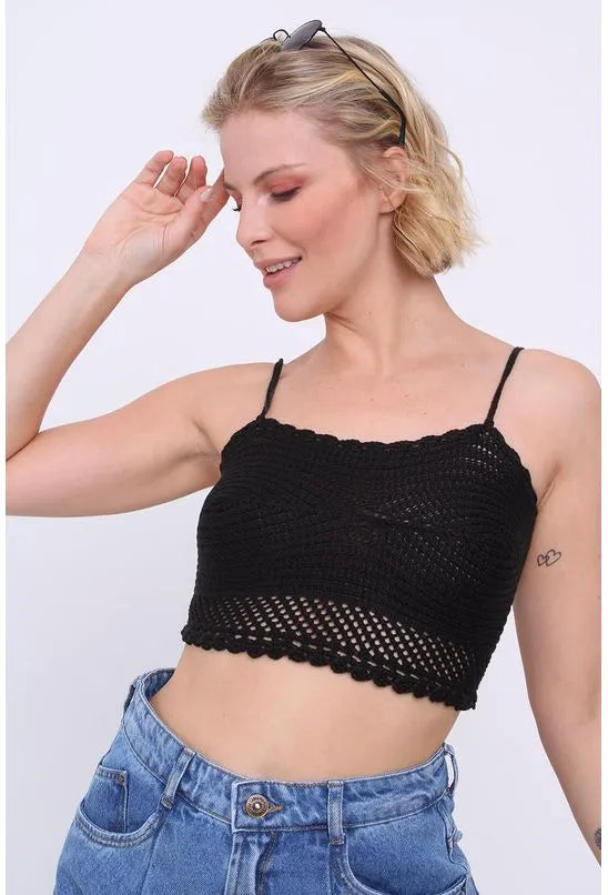 TOP TRICOT CROPPED LANÇA PERFUME