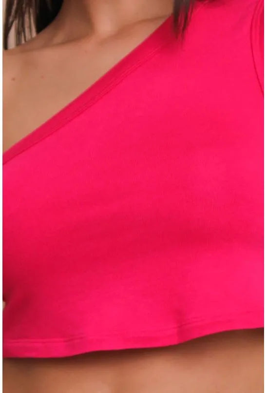 BLUSA OMBRO ÚNICO PINK LABRAVA