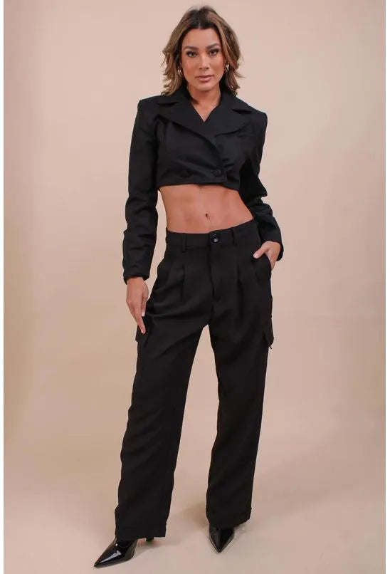 BLAZER ALFAIATARIA CROPPED JEANSLOSOPHY