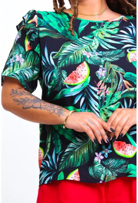BLUSA ESTAMPADA COLCCI