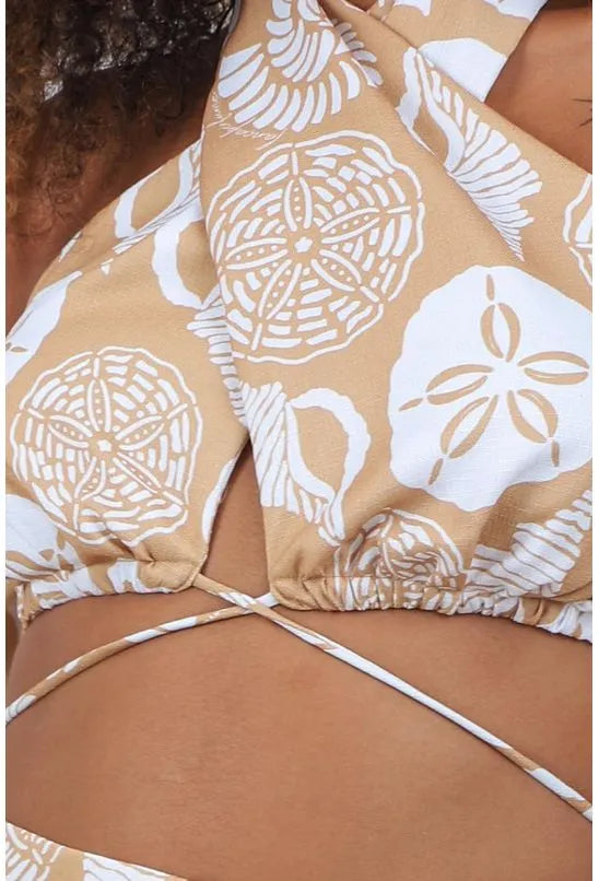 BLUSA FRENTE ÚNICA ESTAMPADA LANÇA PERFUME