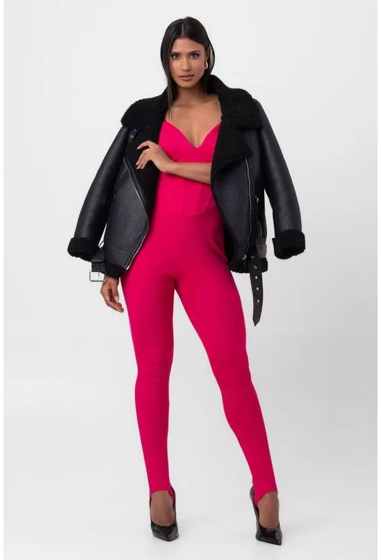 MACACÃO FUSÔ ROSA LABRAVA