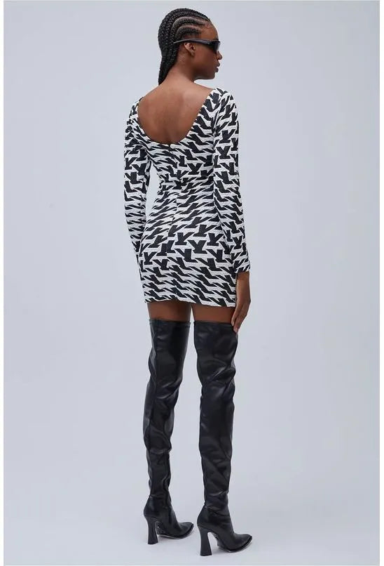 VESTIDO CURTO MANGA LONGA JEANSLOSOPHY