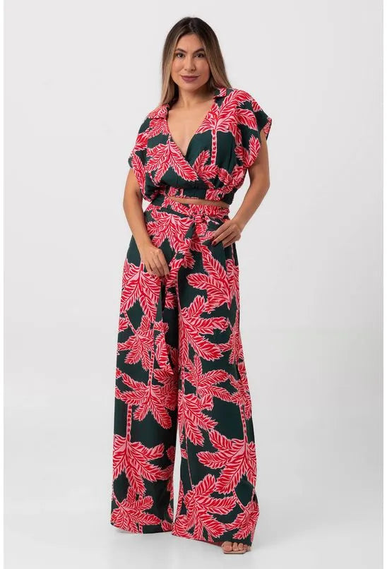 BLUSA TRANSPASSADA BRILHO DA SELVA PEQUIÁ