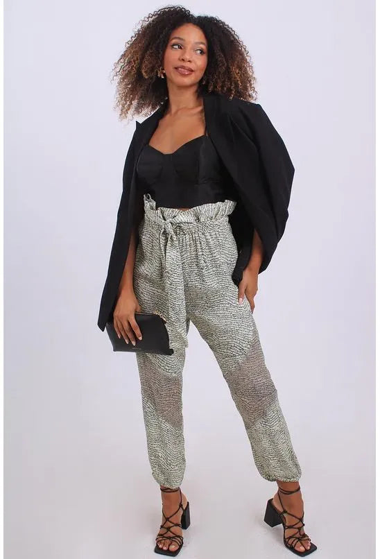 CALÇA ESTAMPADA OPEN