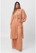 VESTIDO RENDA MIDI ROSA LABRAVA