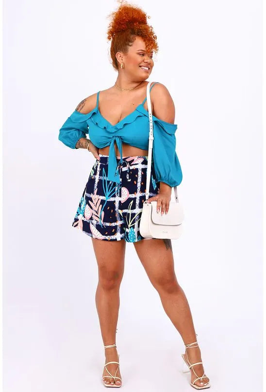CROPPED BABADO MERCATTO
