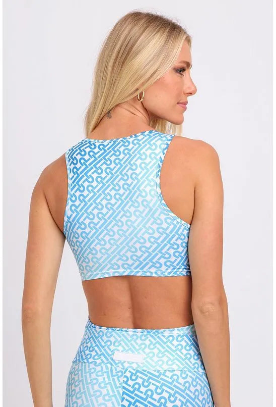 BODY ESTAMPADO ZÍPER FRENTE LANÇA PERFUME
