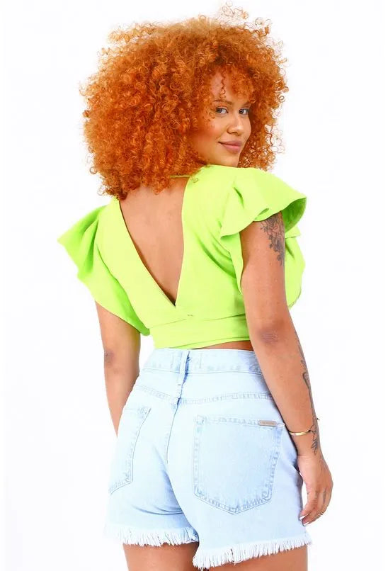 CROPPED BABADO LINHO ALL IS LOVE