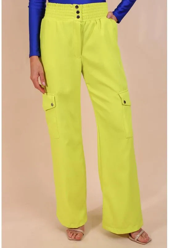 CALÇA FULL LENGTH CINTURA ALTA LANÇA PERFUME