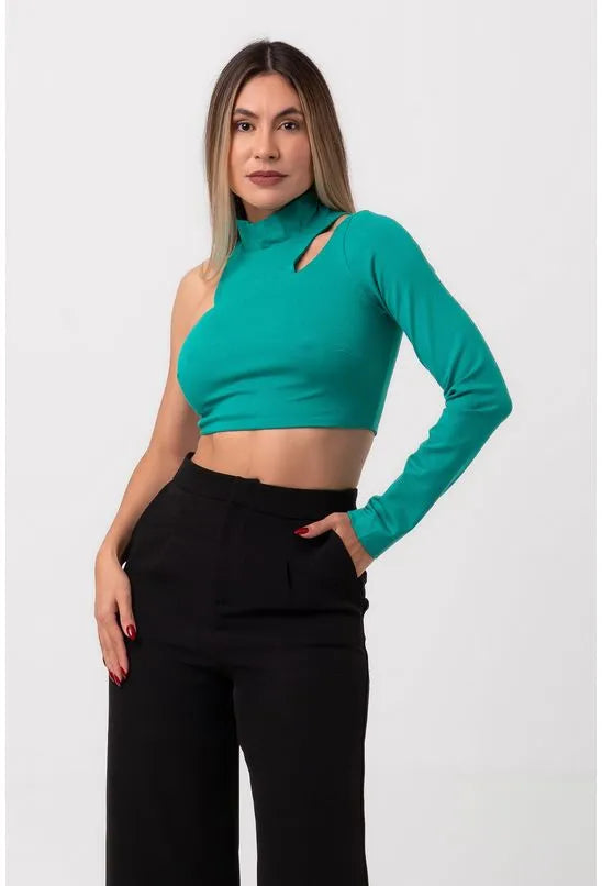 TOP RECORTES VERDE LABRAVA