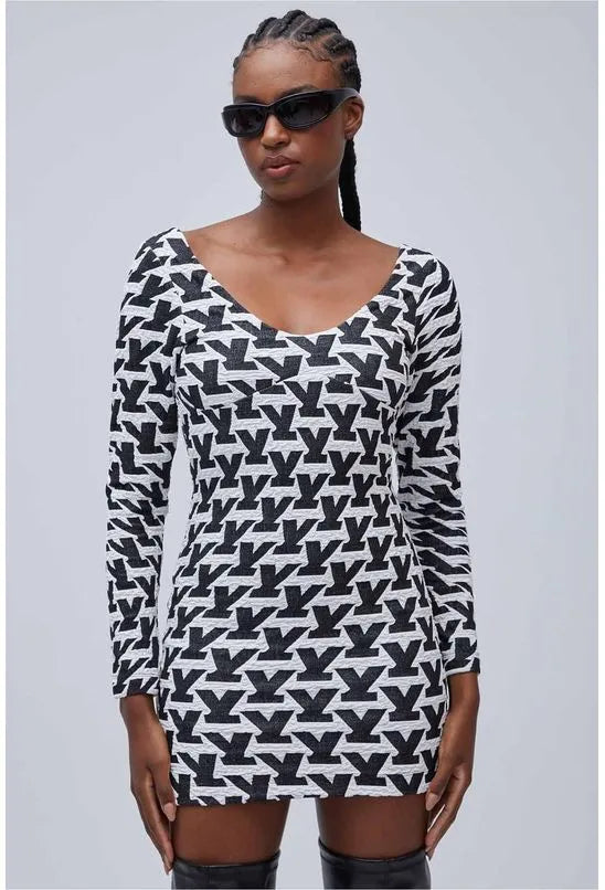 VESTIDO CURTO MANGA LONGA JEANSLOSOPHY