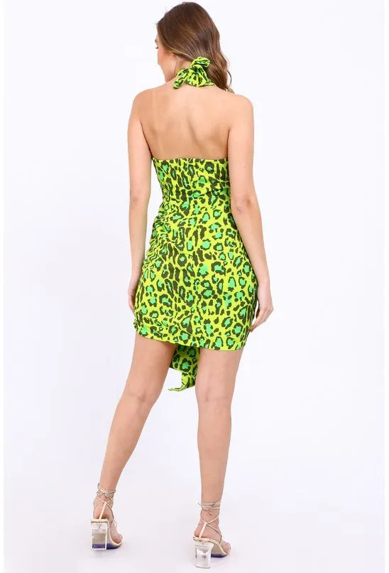 VESTIDO CURTO ONÇA ALL IS LOVE