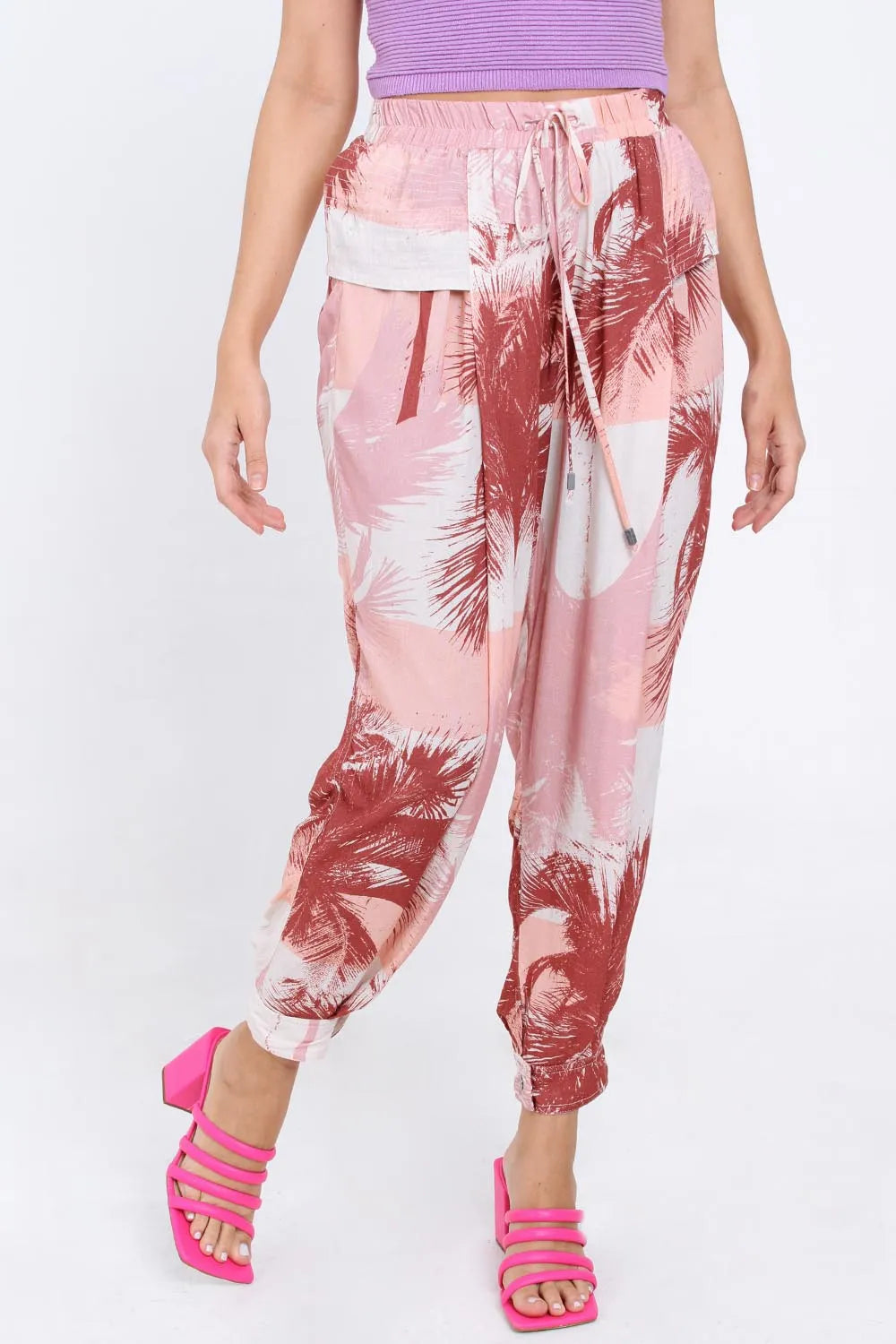 CALÇA PESPONTOS COQUEIRO ALL IS LOVE