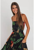 VESTIDO MIDI DEU ZEBRA PEQUIÁ