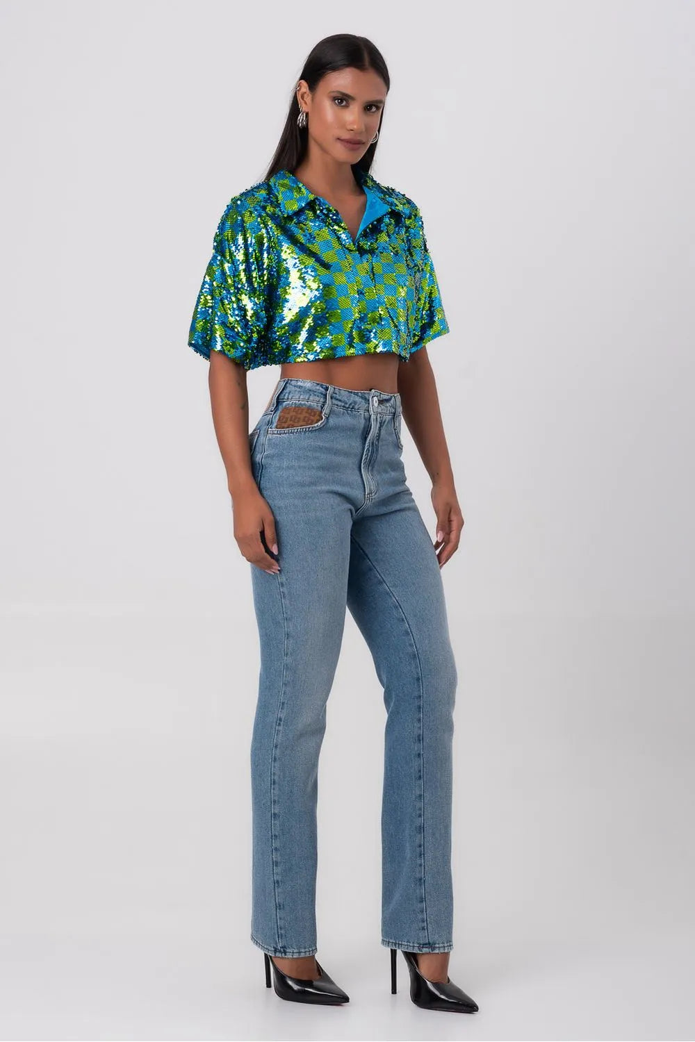 BLUSA PAETÊ COLCCI