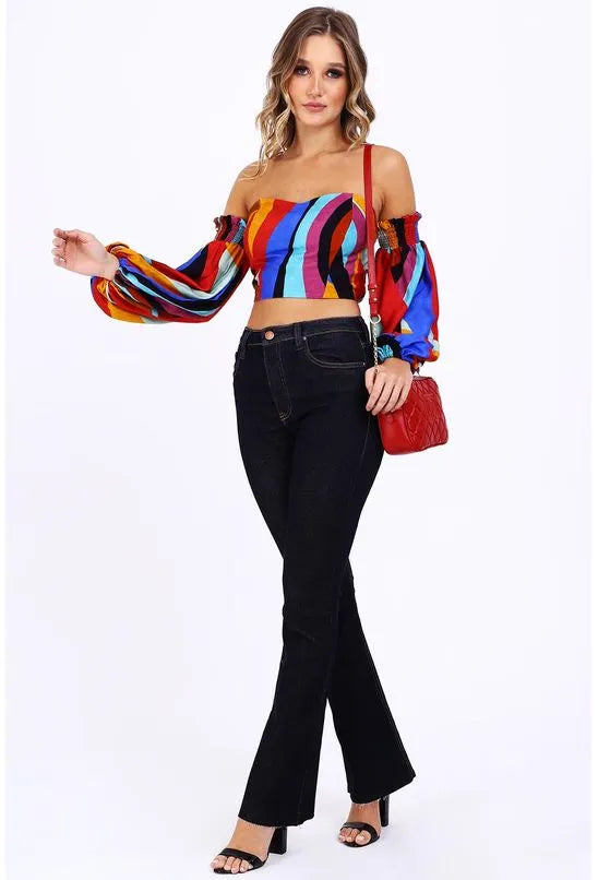 CROPPED CIGANINHA ESTAMPADO ALL IS LOVE