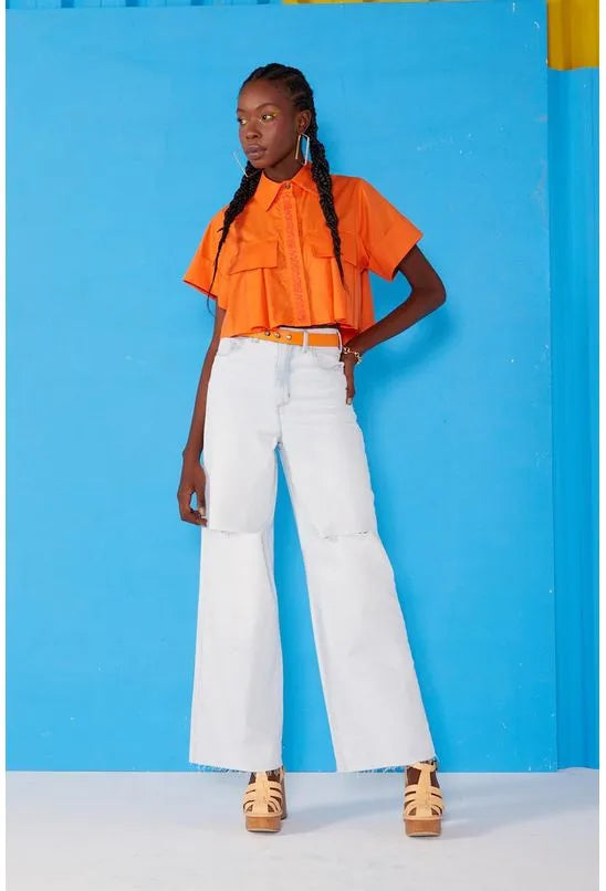 CALÇA JEANS BETINA OPEN
