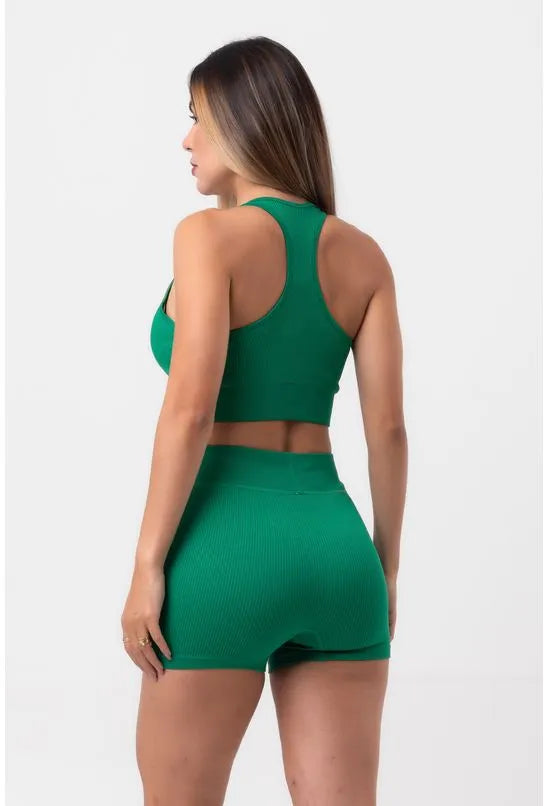 TOP FITNESS PULSE DECOTE V VERDE BABADOTOP