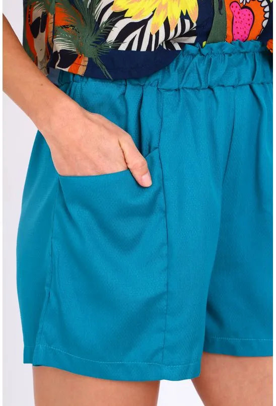 SHORT CLOCHARD COM BOLSO MERCATTO