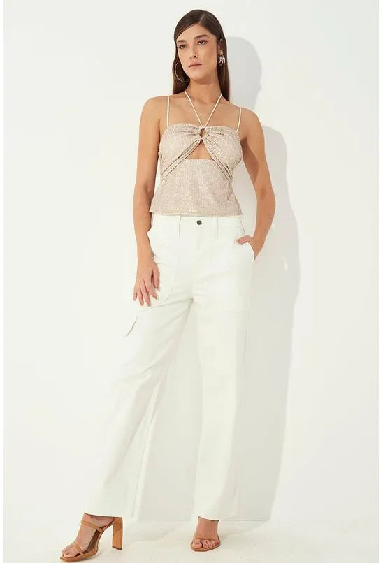 BLUSA PAETE COLCCI