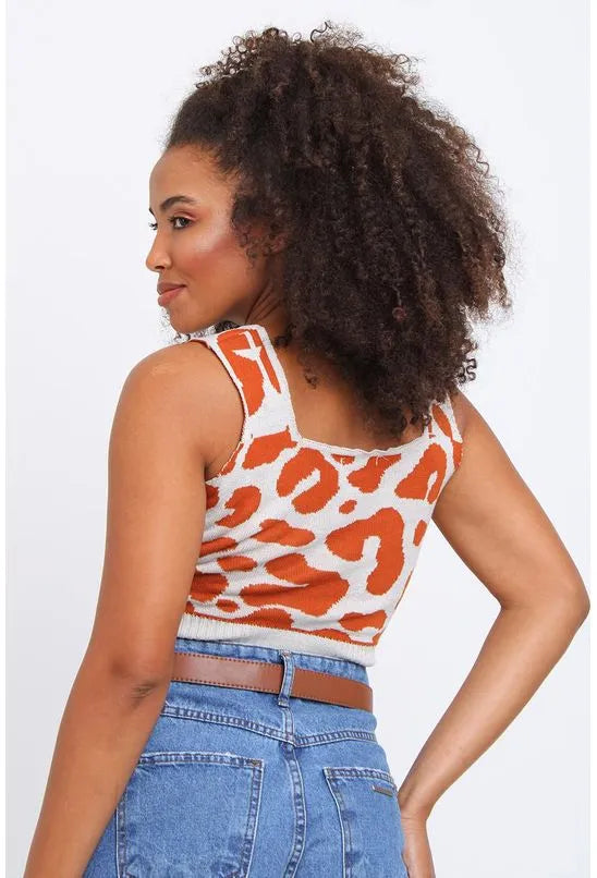 CROPPED TRICOT ACRÍLICO MERCATTO