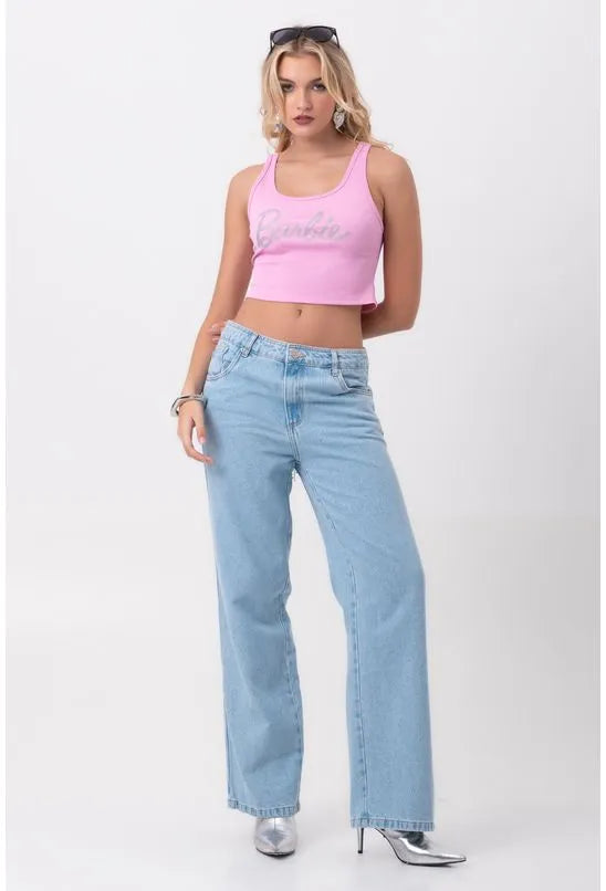 BLUSA CROPPED BARBIE MYFT