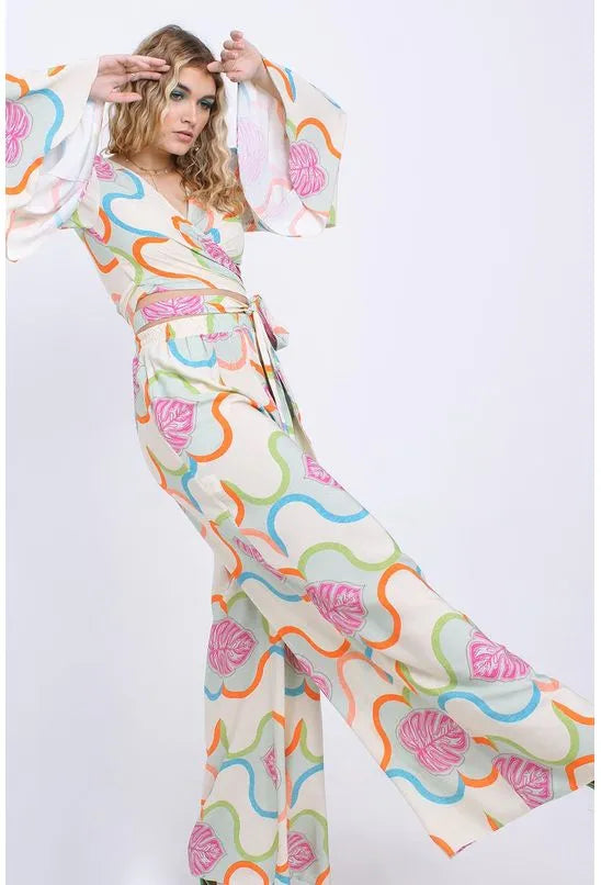 CALÇA PANTALONA JARDIM DO ÉDEN PEQUIÁ