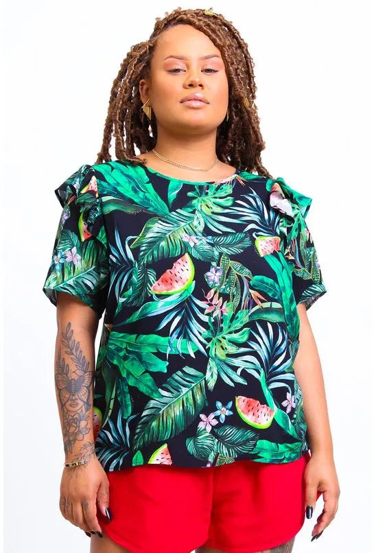 BLUSA ESTAMPADA COLCCI
