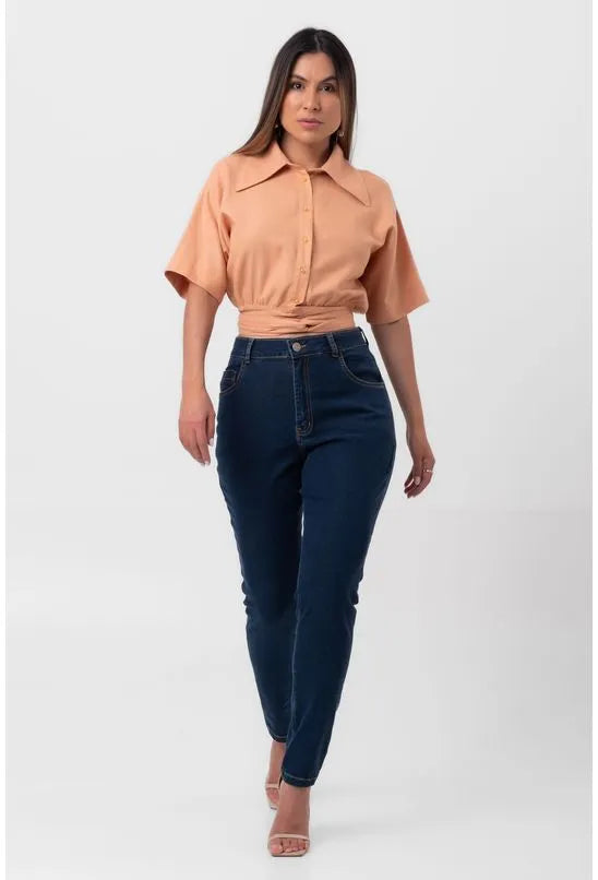 CALÇA JEANS SKINNY LABRAVA