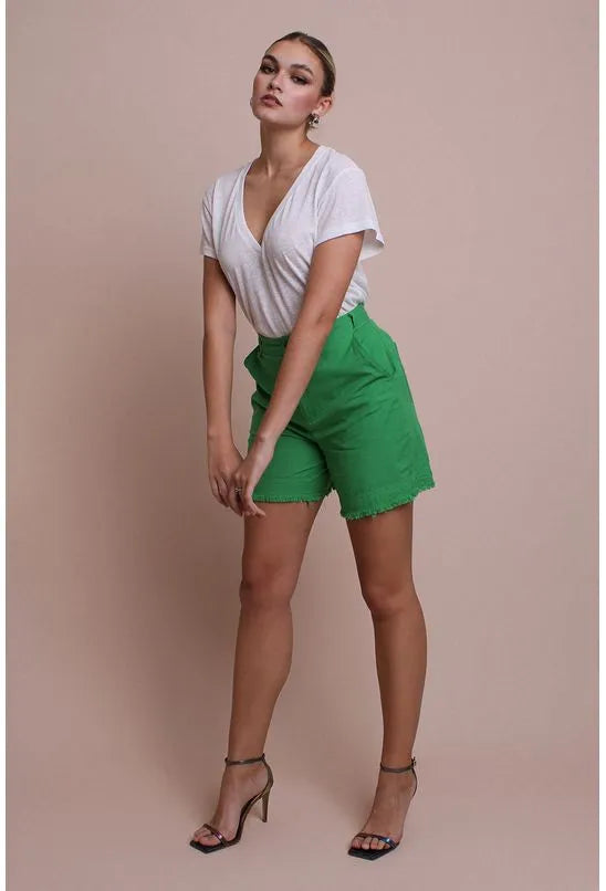 BERMUDA LIKE LINEN ANIMALE JEANS