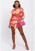 SHORTS NERVURAS LISTRAS CHIQUE ALL IS LOVE