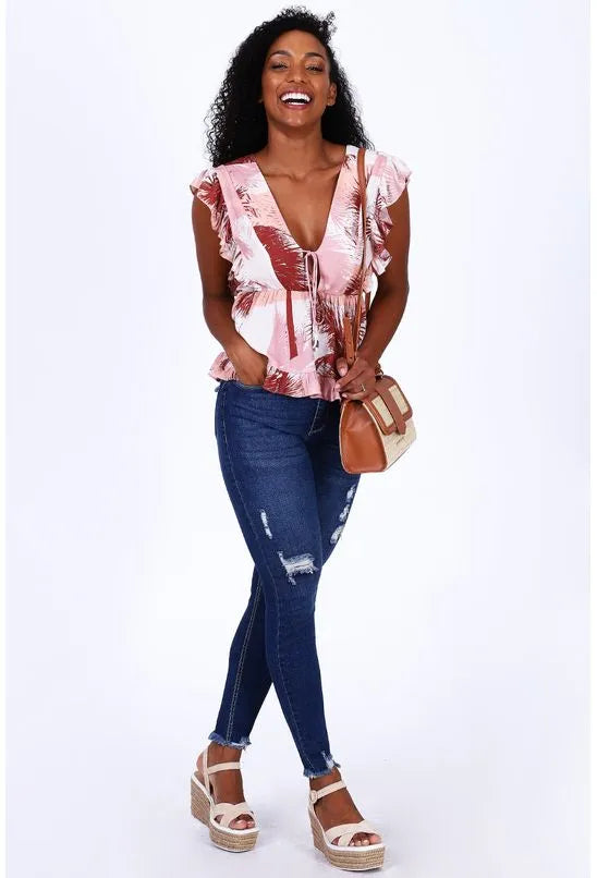 BLUSA BABADOS COQUEIROS ALL IS LOVE