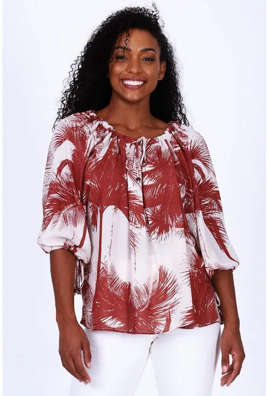 BLUSA AMPLA COQUEIROS ALL IS LOVE