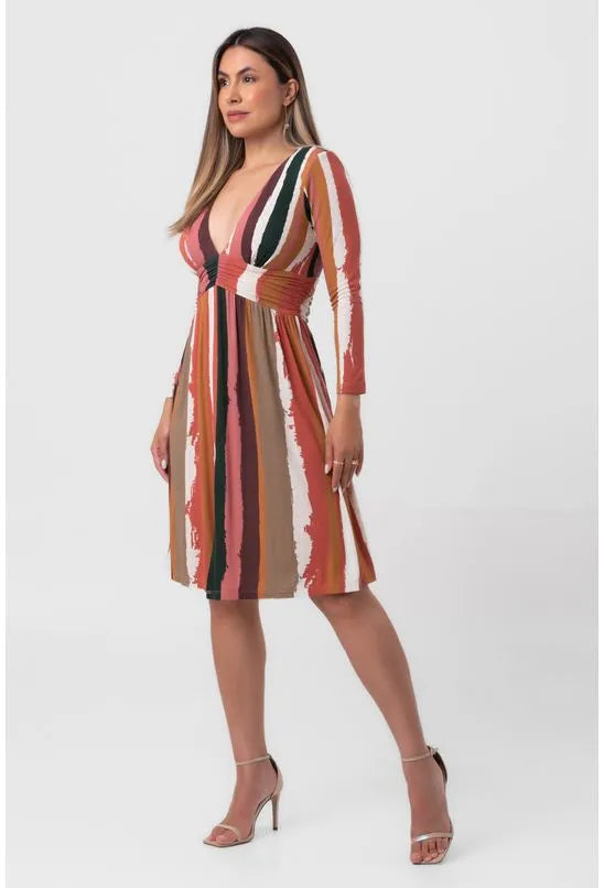 VESTIDO MALHA SUPER MIDI POROROCA PEQUIÁ