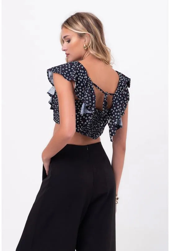 BLUSA CROPPED ANÉIS POÁ PEQUIÁ