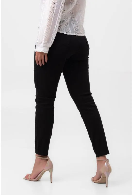 CALÇA JEANS SKINNY PRETA LABRAVA