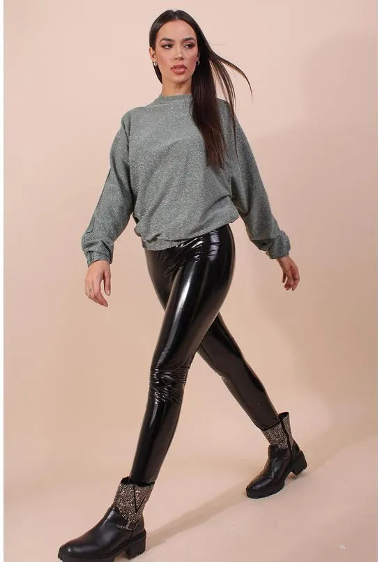 CALÇA LEGGING COM PÉ ANIMALE JEANS