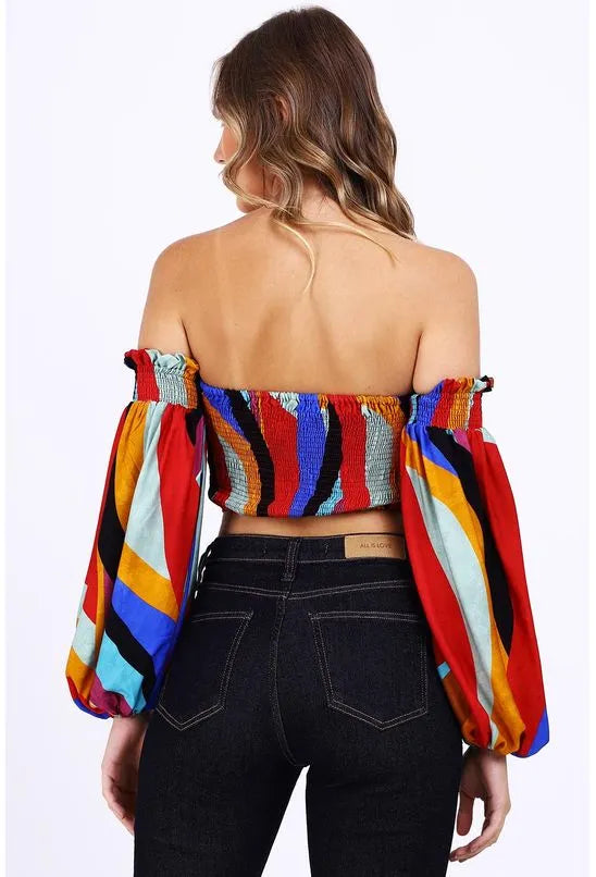 CROPPED CIGANINHA ESTAMPADO ALL IS LOVE